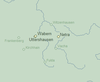 Netra-Wabern Map